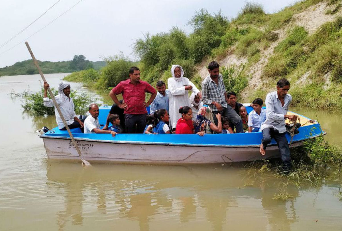 Two Dead In Flood situation in Chambal Due To Treatment
