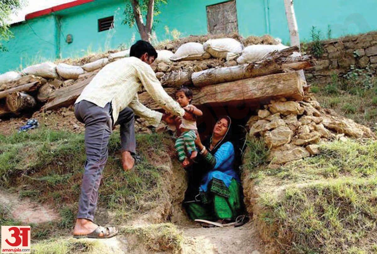 jammu kashmir poonch fallor village every house has its back portion against pakistan