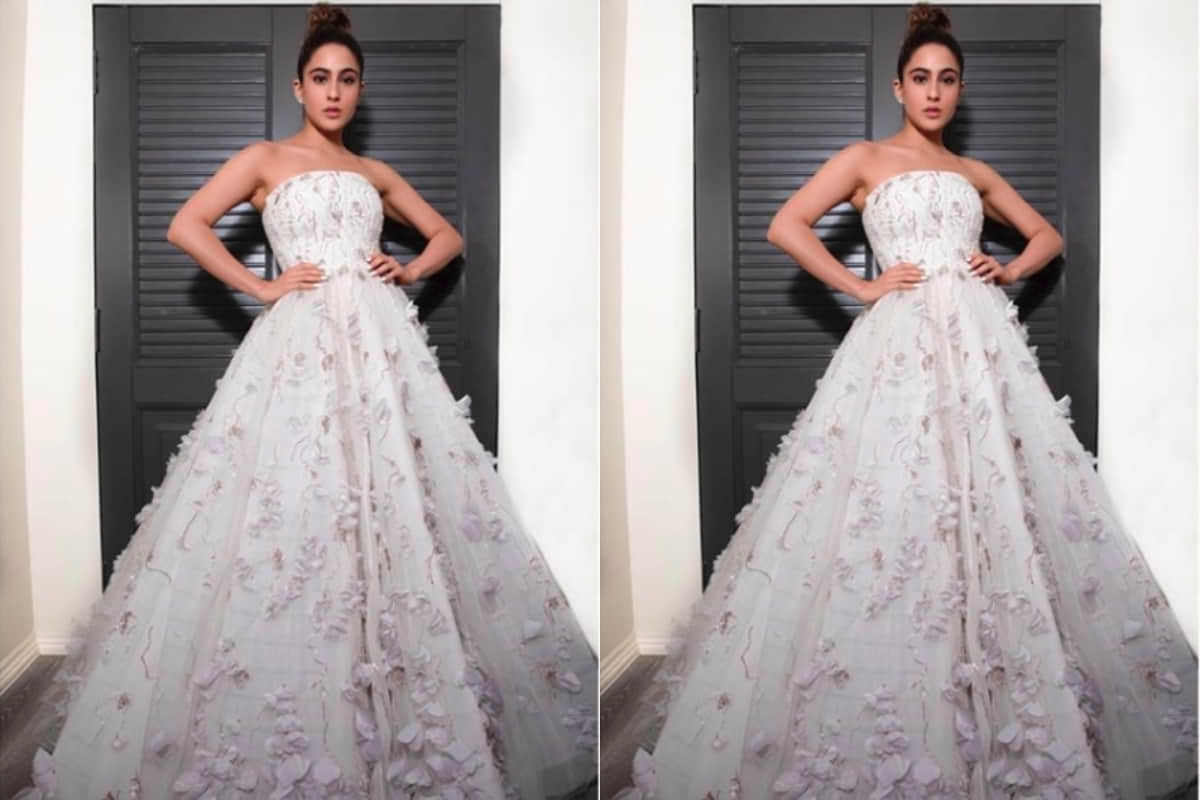 aishwarya rai sara ali khan and other bollywood actresses on red carpet in cinderella dress