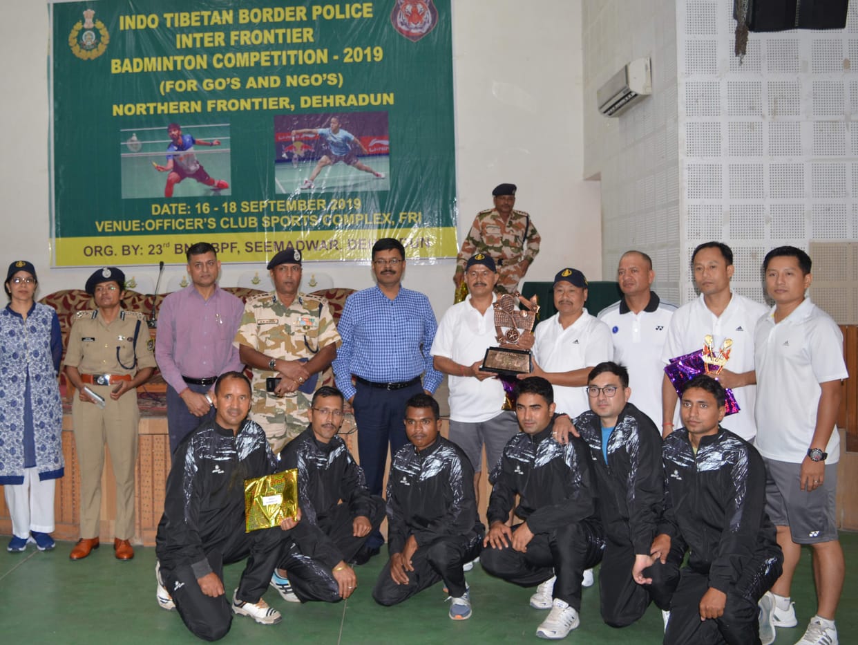 Northern Frontier and North-East Frontier became winners in team event