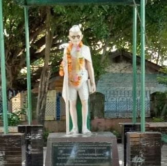 Wake up on third day administration, garbage removed from Gandhi Park