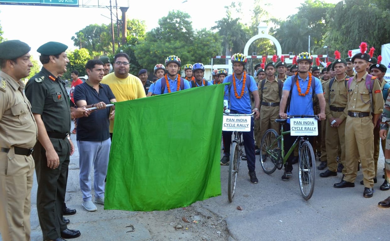 Cycle rally made people aware about cleanliness