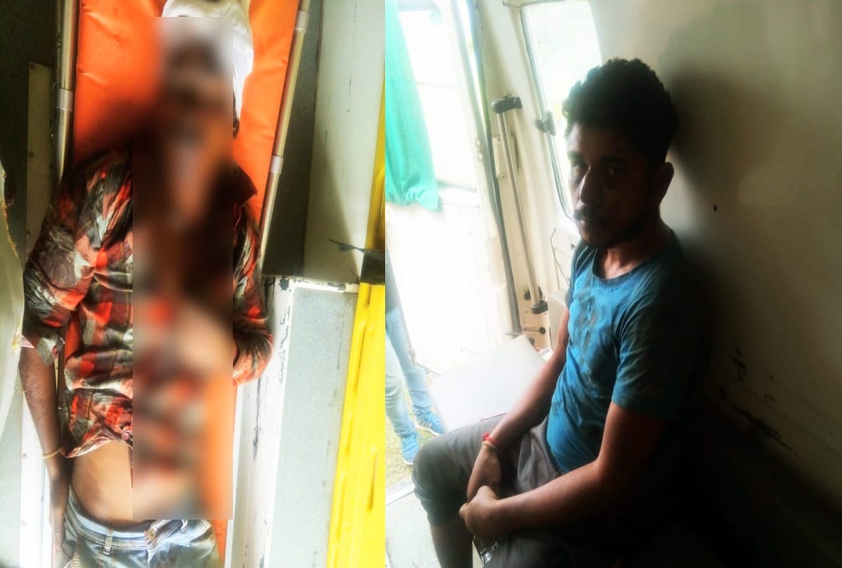 A car fell into a deep ditch, two people died, the injured reported the accident