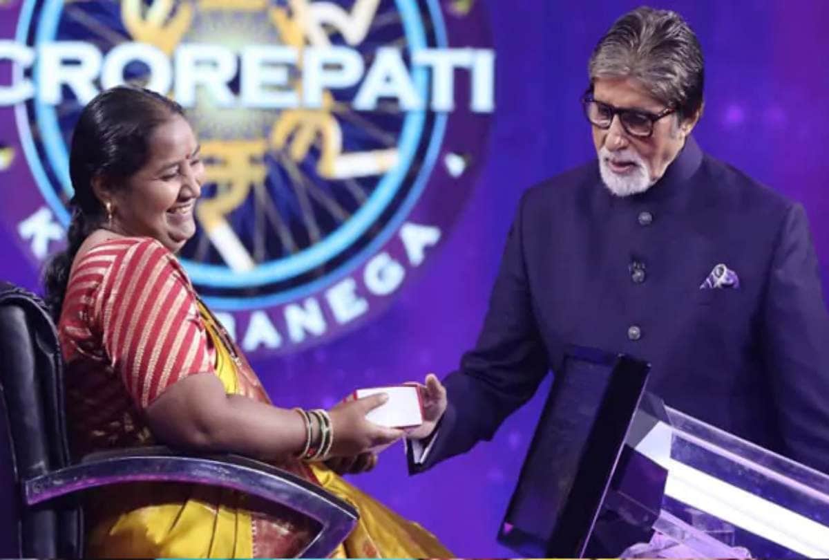 Amitabh Bachchan show kaun banega crorepati 11 babita tade won 1 crore rupee