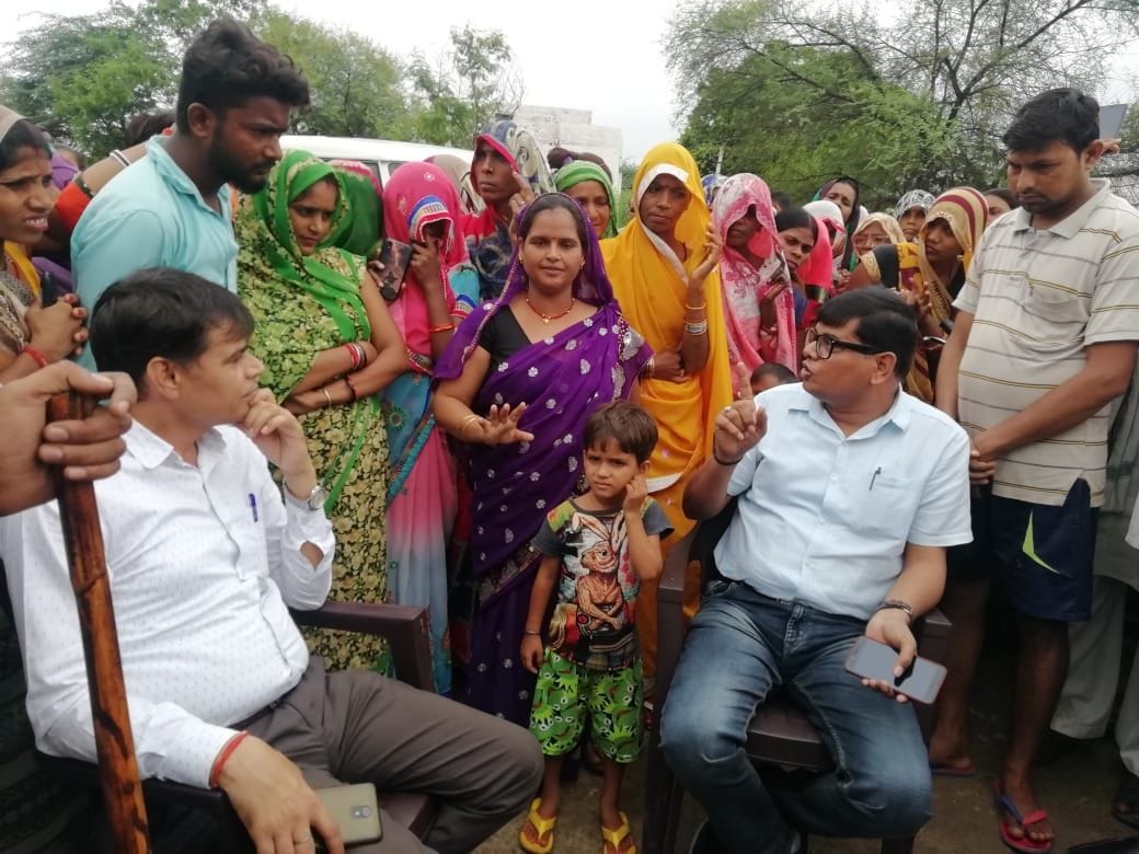 Officers arrived to open liquor shops, villagers raged