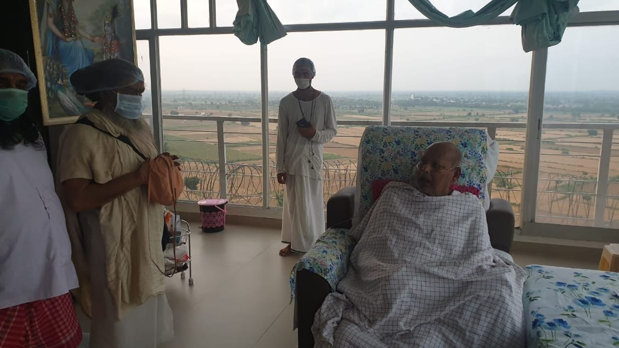 ramesh baaba ke svaasthy mein sudhaar