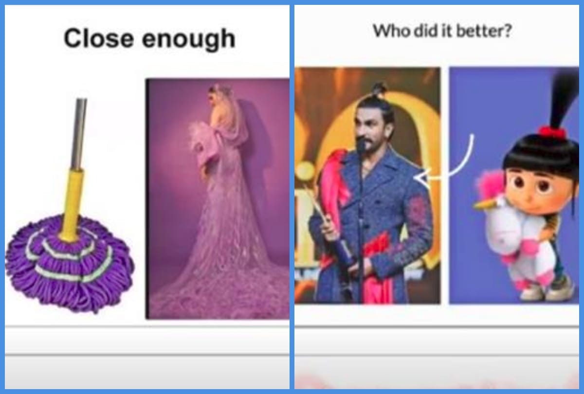 deepika padukone ranveer singh iifa award outfits here funny memes