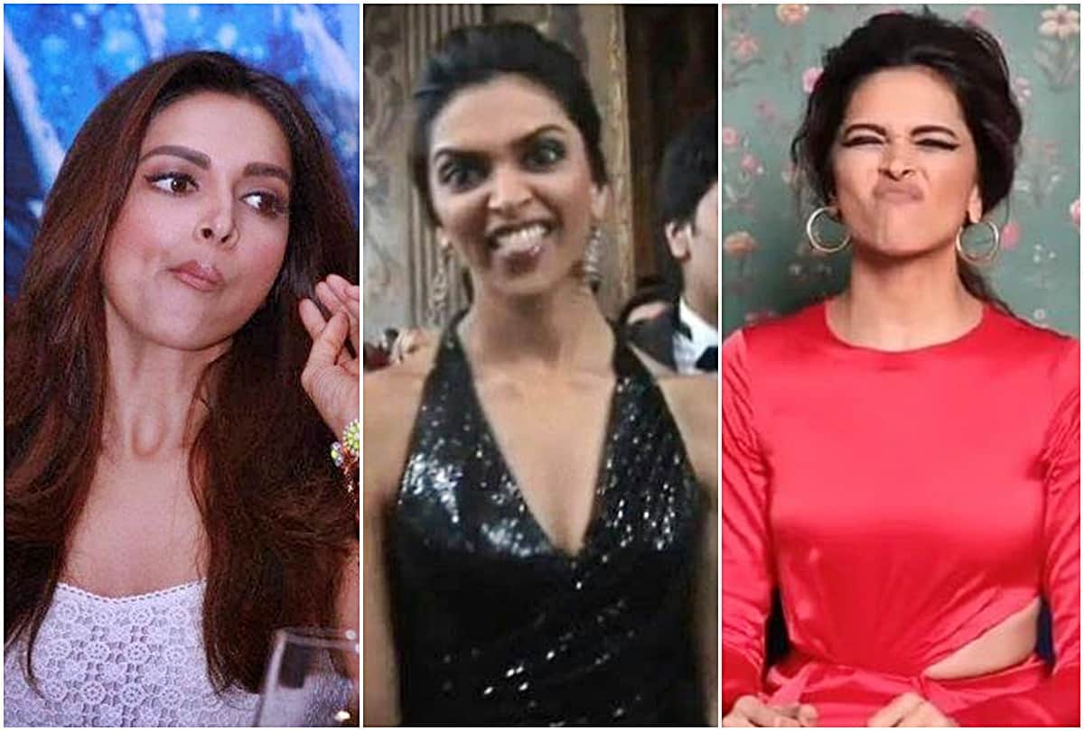 Funny weird Faces of Actresses Deepika Shilpa Sunny Rani Kareena Alia katrina Sonam Priyanka