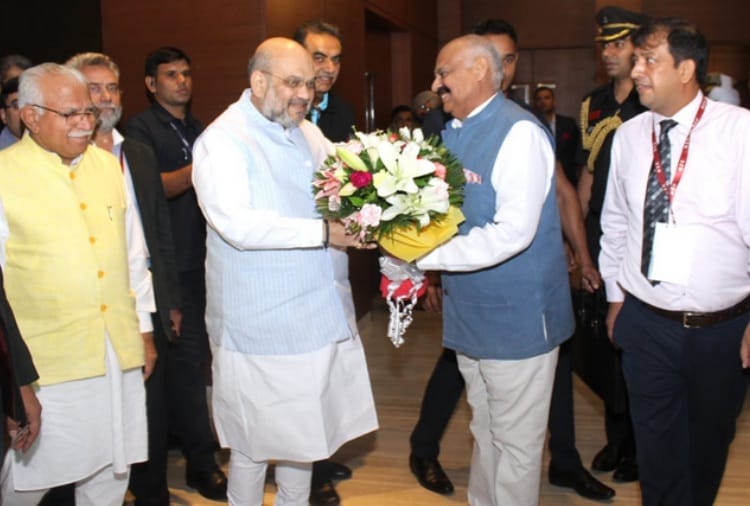 Home Minister Amit Shah chandigarh Visit Northern Zonal Council Meeting
