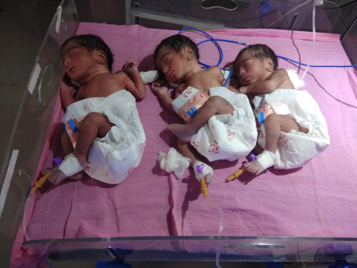 born three girls