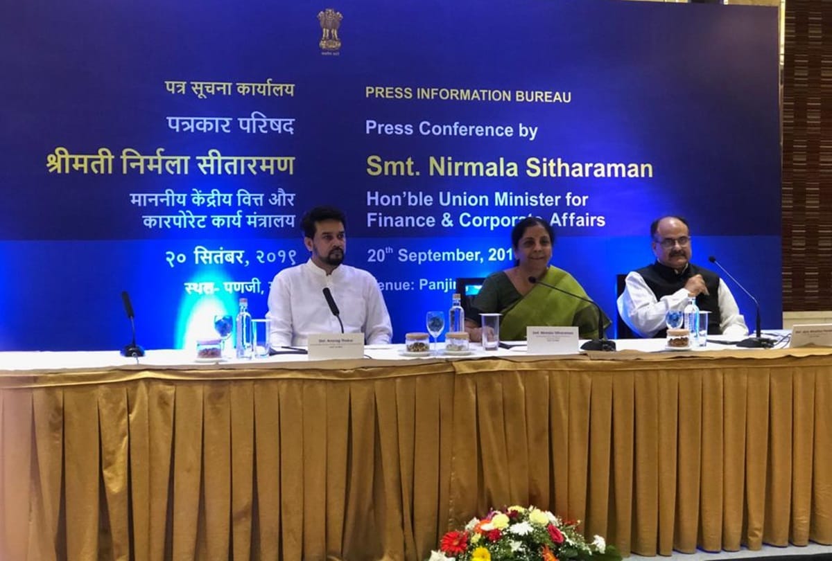 Corporate tax cuts FM Nirmala Sitharaman know Major decisions of Govt for Indian Economy