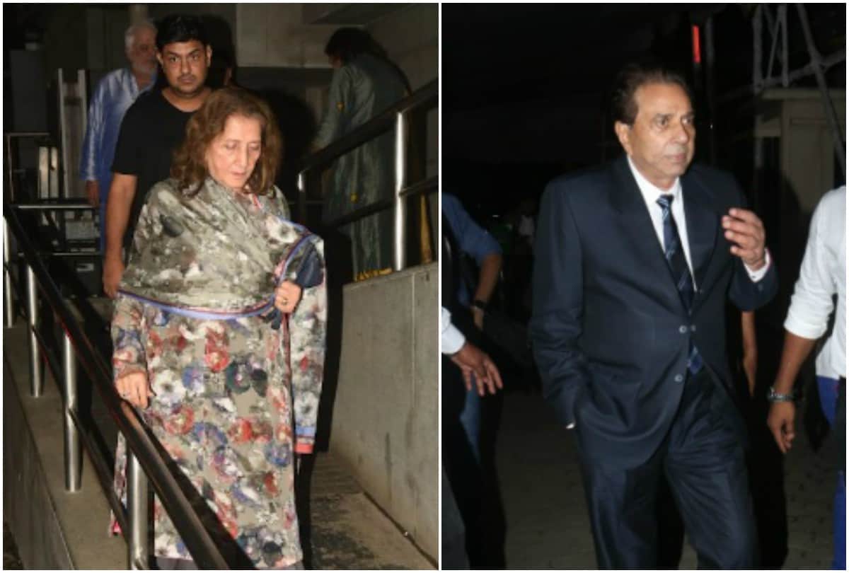 Pal Pal Dil Ke Pass screening Dharmedra first wife Prakash Kaur spotted with Sunny Deol wife Pooja