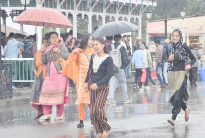 himachal weather report: rainfall recorded in shimla and other parts