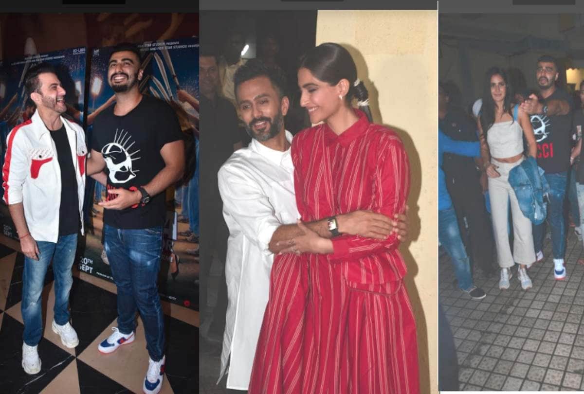 sonam kapoor and dulquer salmaan film the zoya factor screening photos