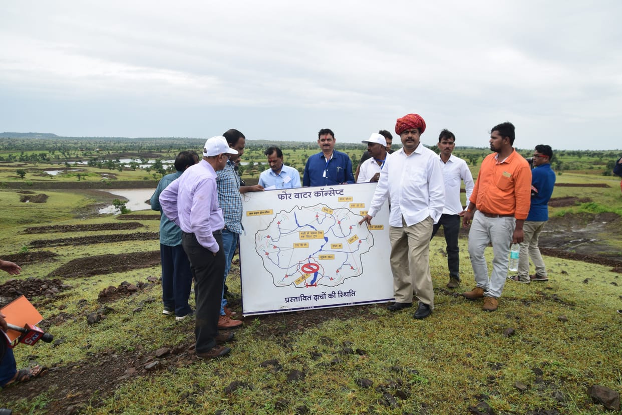 US Return shriram vedire helped rajasthan govt for water conservation