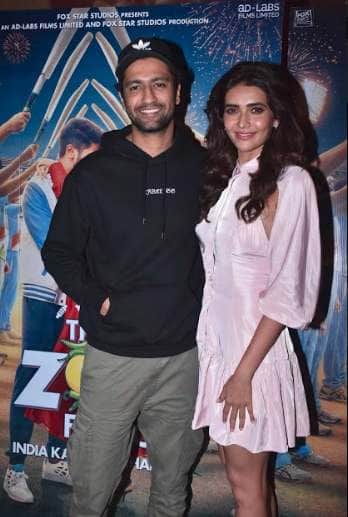 sonam kapoor and dulquer salmaan film the zoya factor screening photos