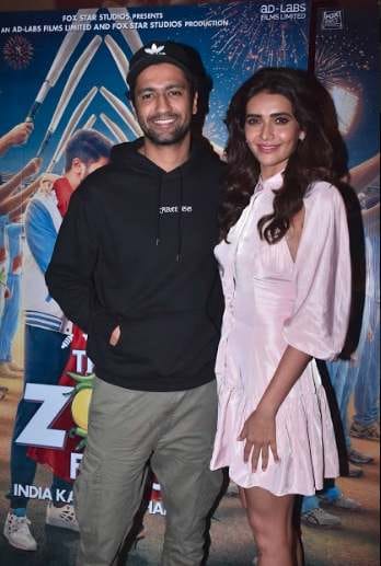 sonam kapoor and dulquer salmaan film the zoya factor screening photos