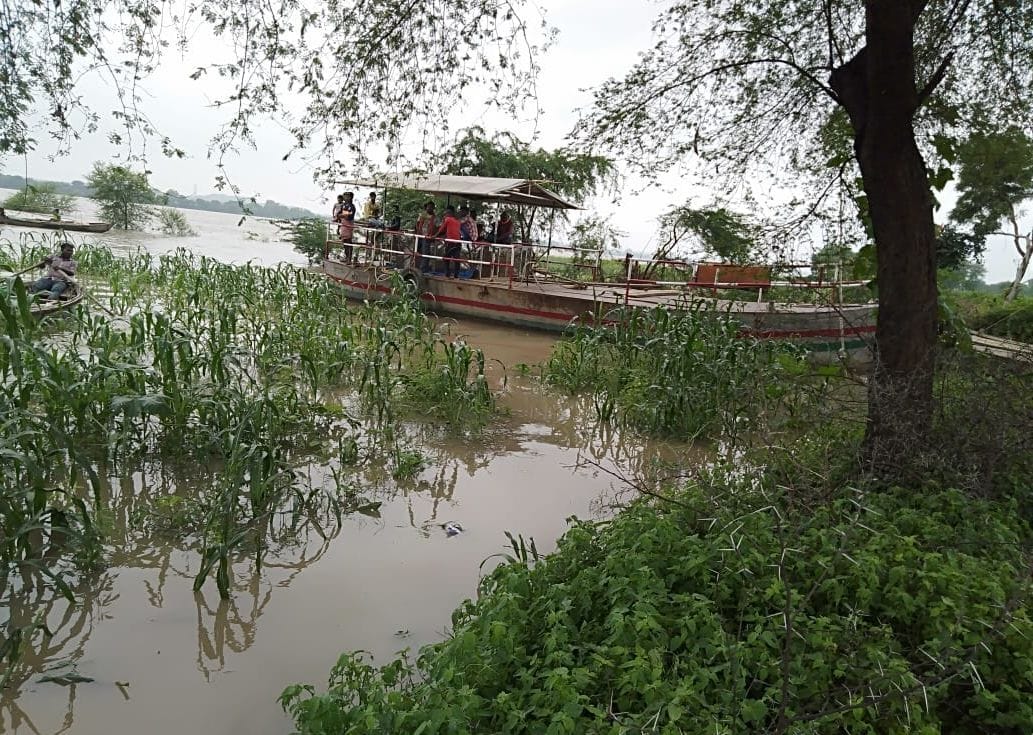 water logging by yamuna