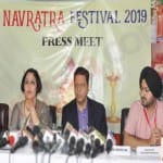 नवरात्रि फेस्टिवल को लेकर प्रेस वार्ता