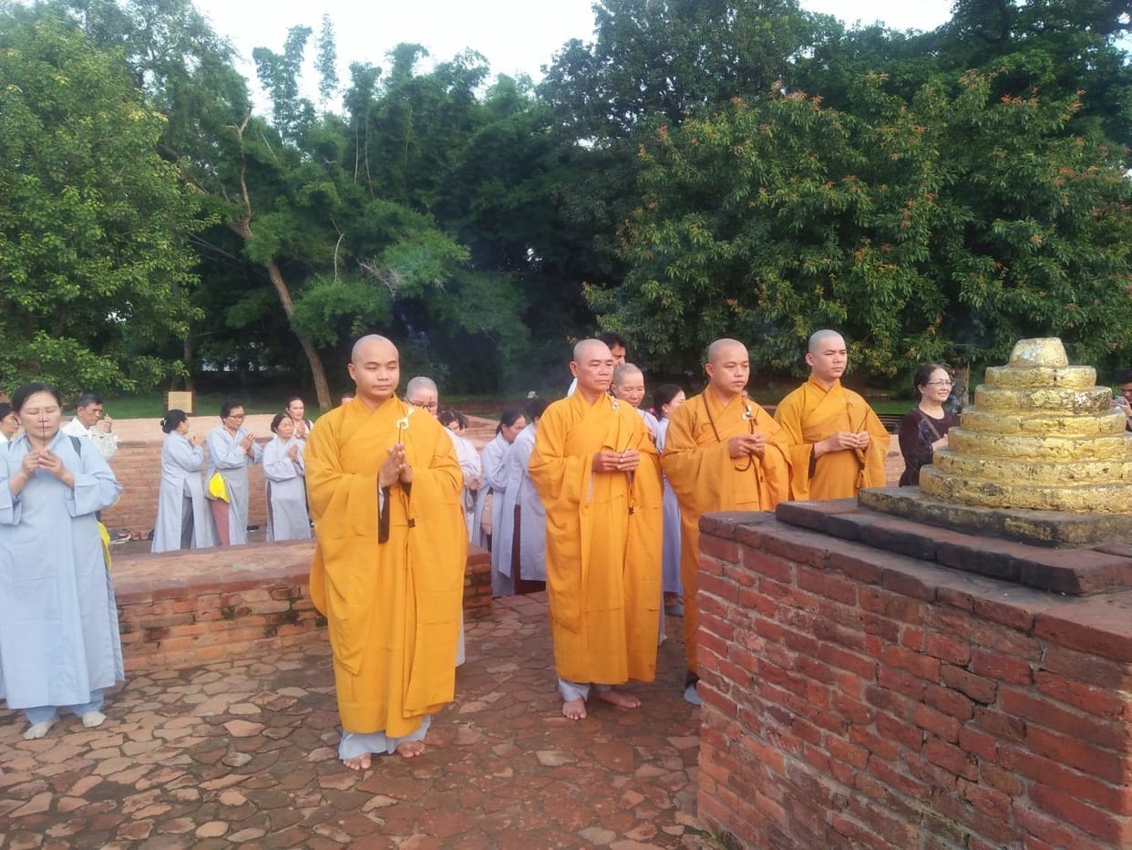 Buddhist followers performed special worship in Taposthali