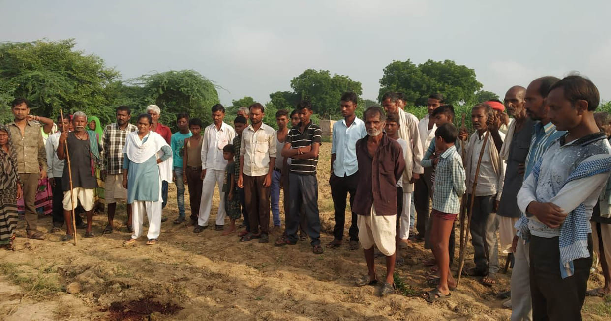 Grandson murdered baba for land