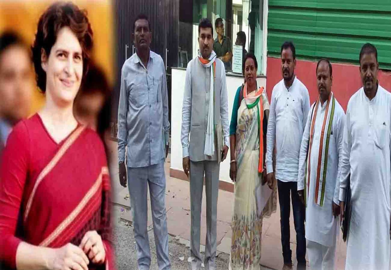 priyanka gandhi vadra can came for road show in kanpur