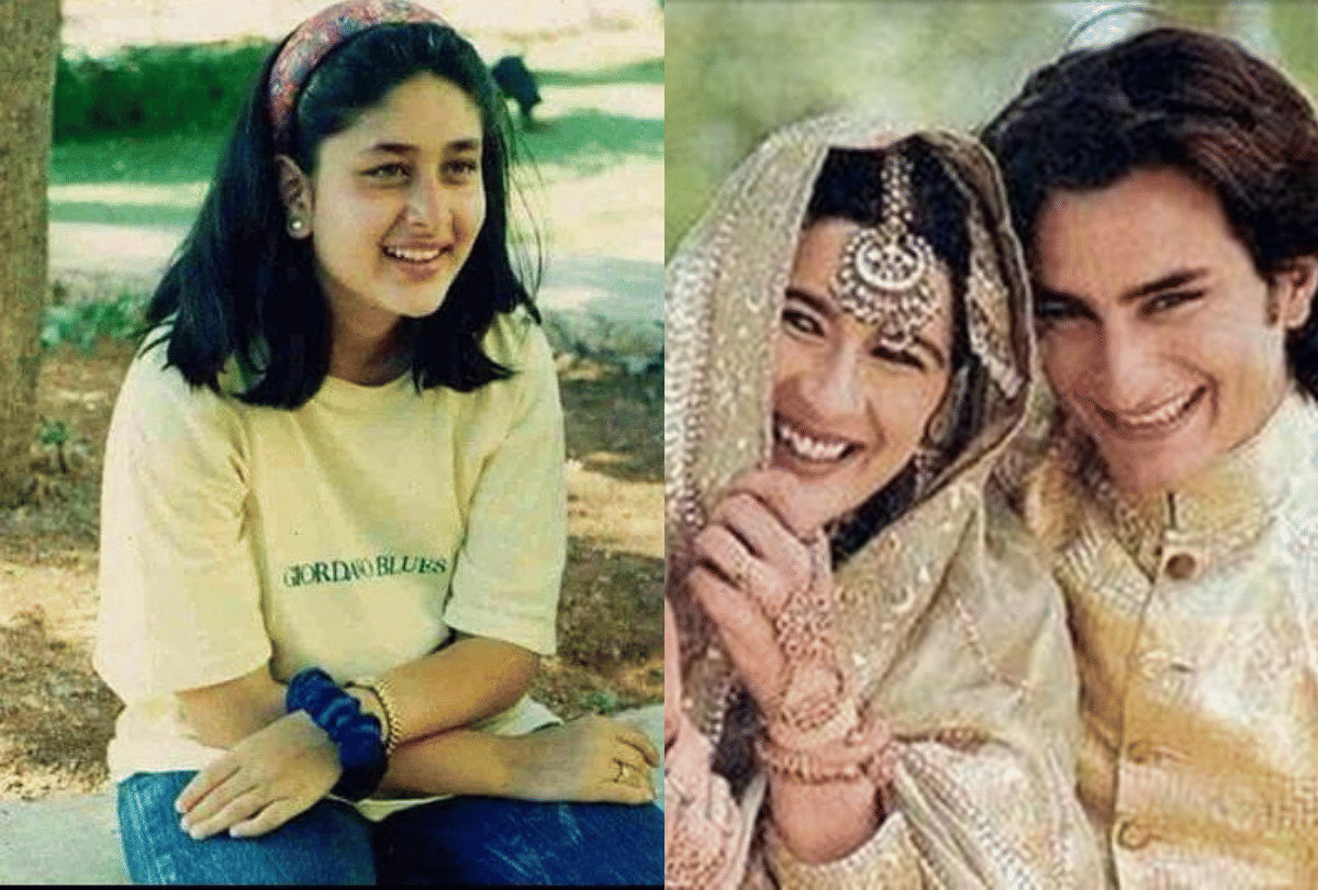When Kareena Kapoor Attend Saif Ali Khan And Amrita Singh Wedding at the age of 12 Know what happend