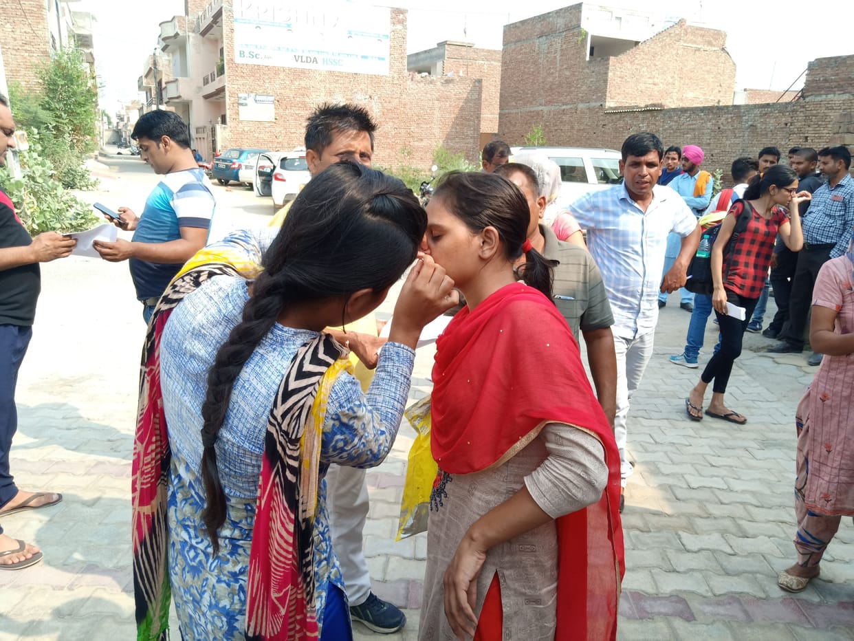 exam, clerk, appear, hindi news, fatehabad