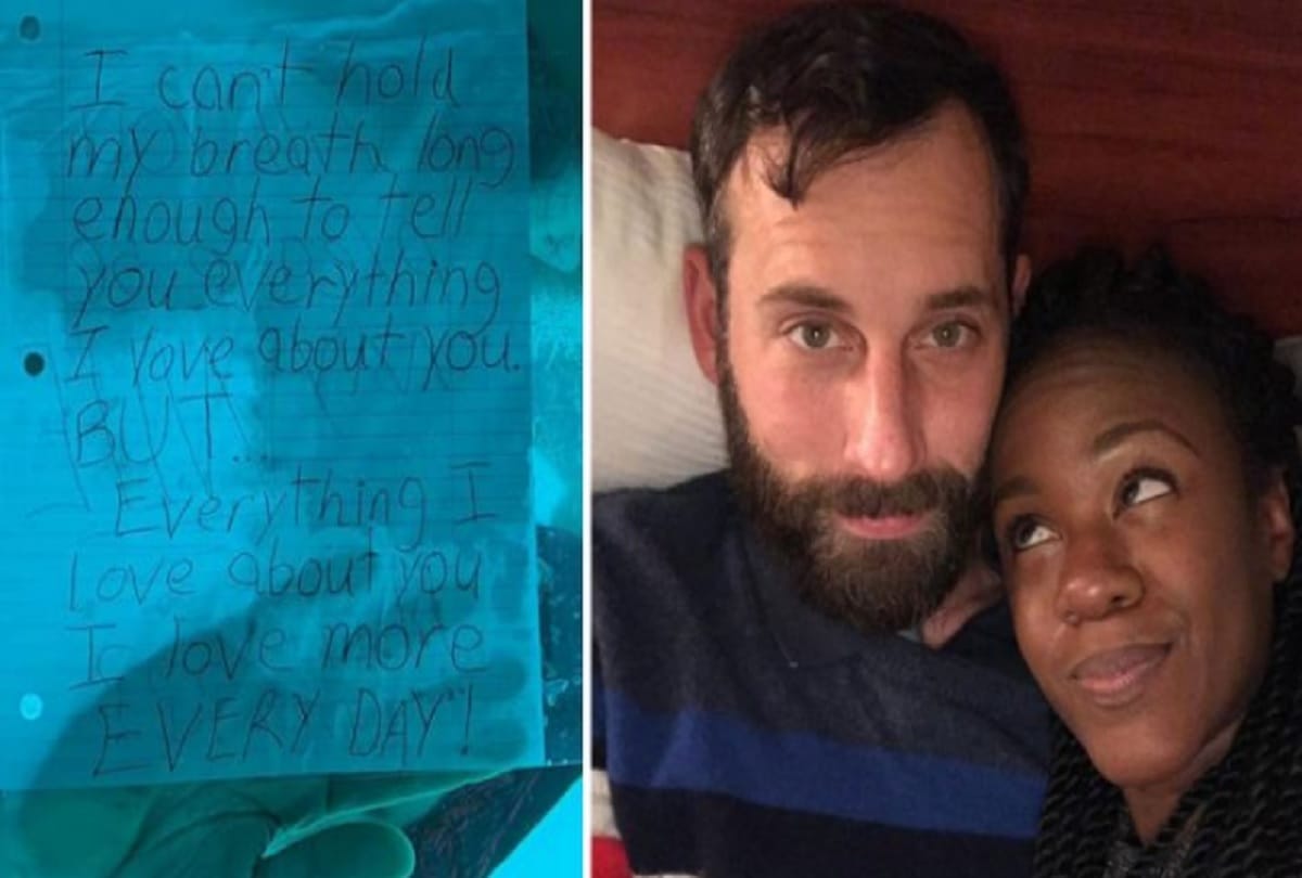 Man held his breath long enough to propose to his girlfriend underwater but he dead