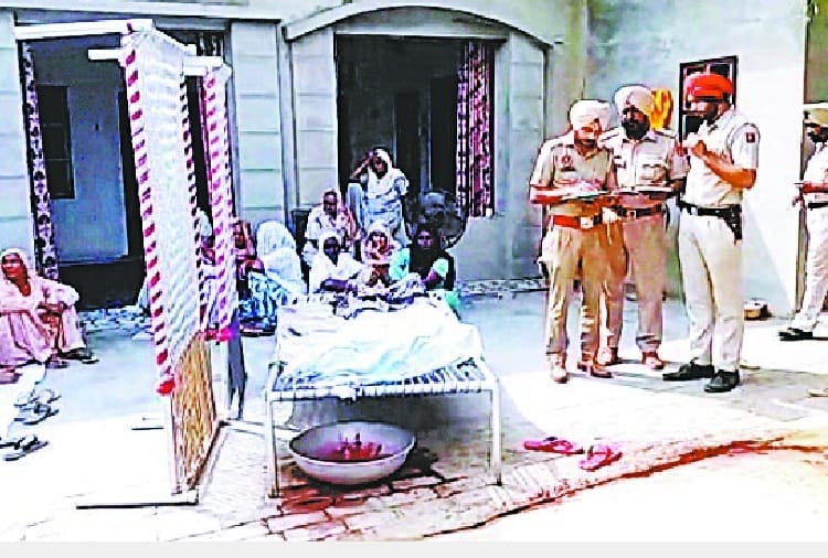 Mother Murdered by Son at Moga of Punjab