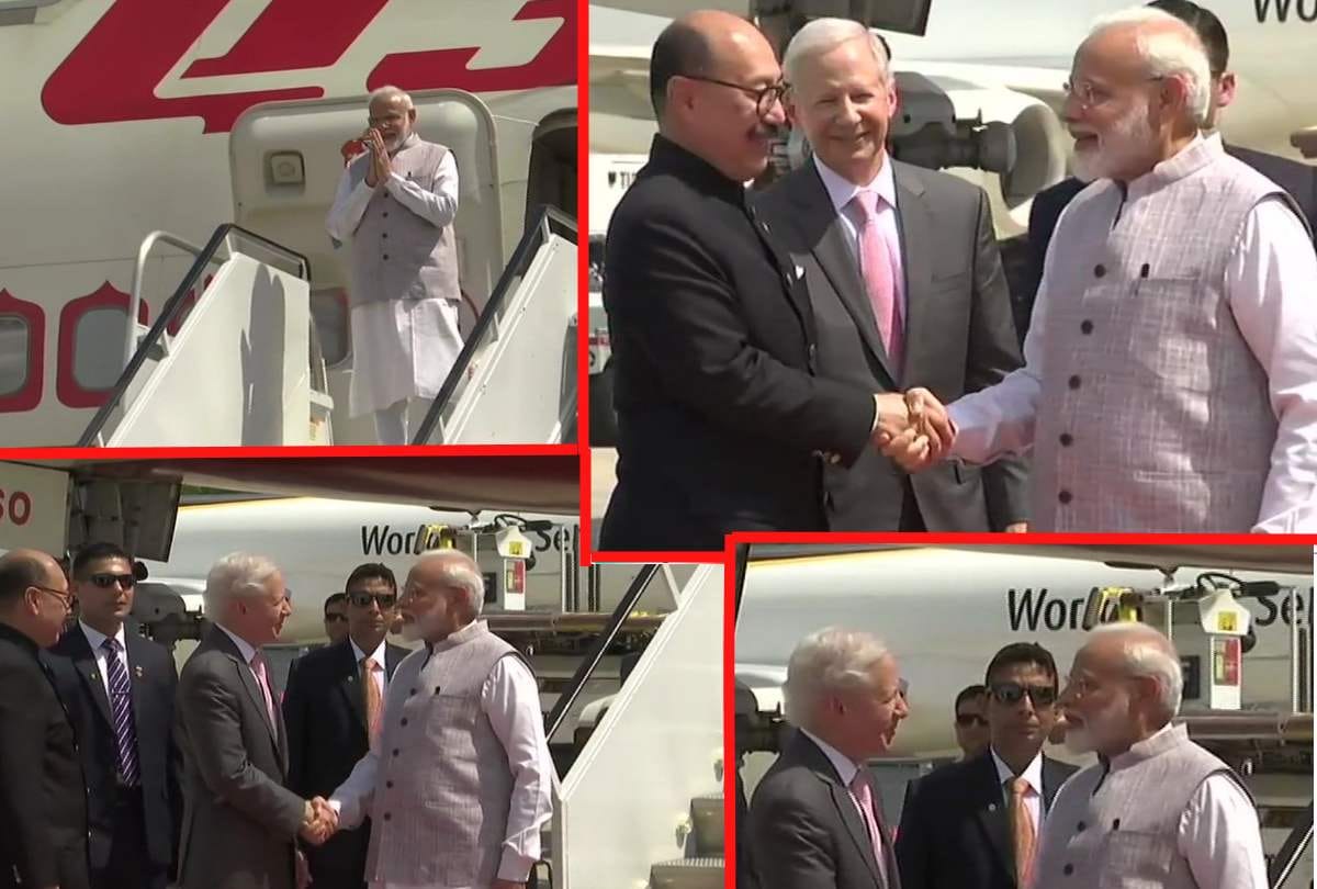 PM Narendra Modi made a 2-hour technical halt in Frankfurt, Germany before going to houston