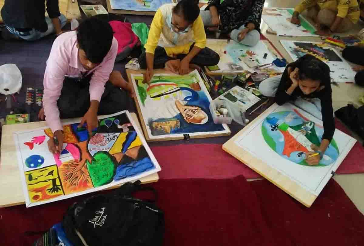 art competition on clean india green india