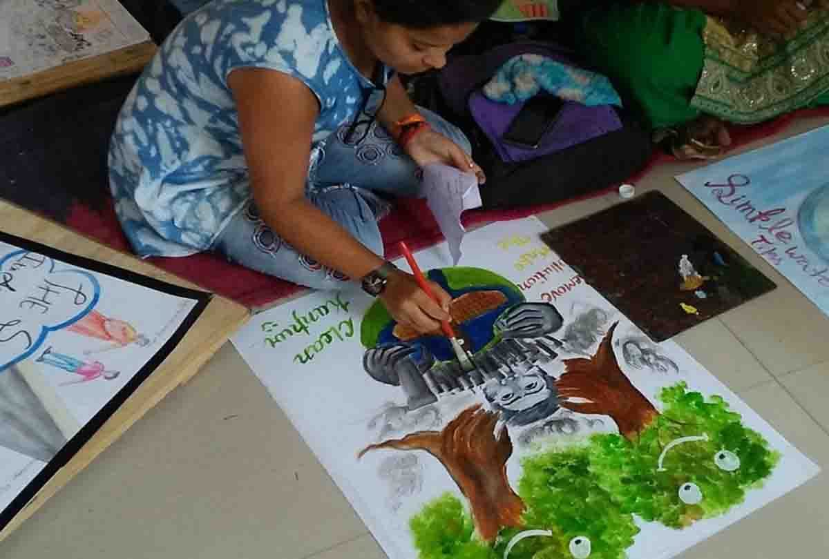 art competition on clean india green india