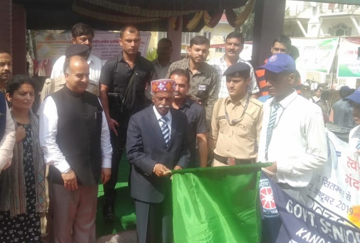 himachal pradesh governor bandaru dattatreya gave message of swachta abhiyan