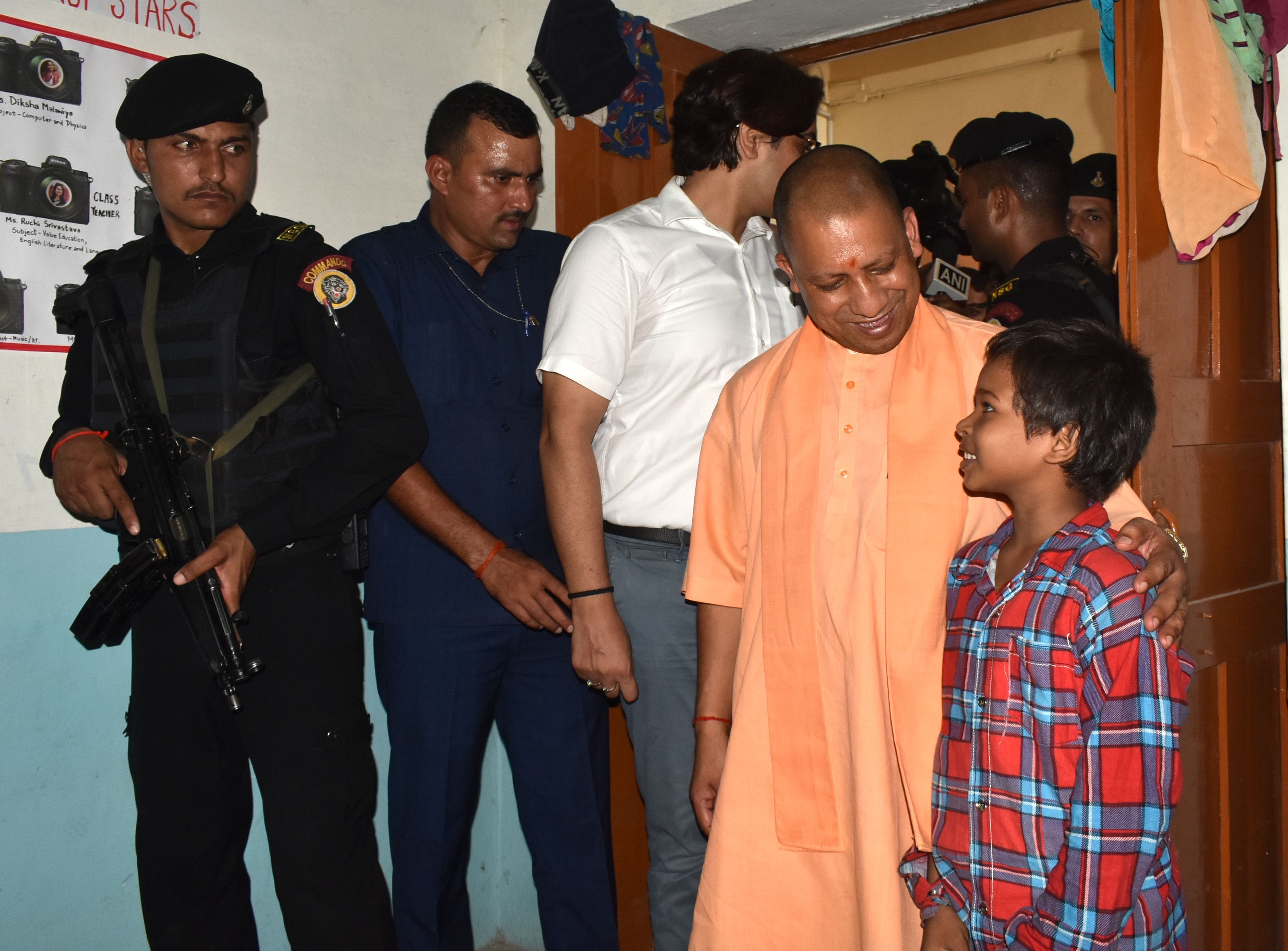 Prayagraj: Chief Minister Yogi assured flood victims to 'main hoon na'