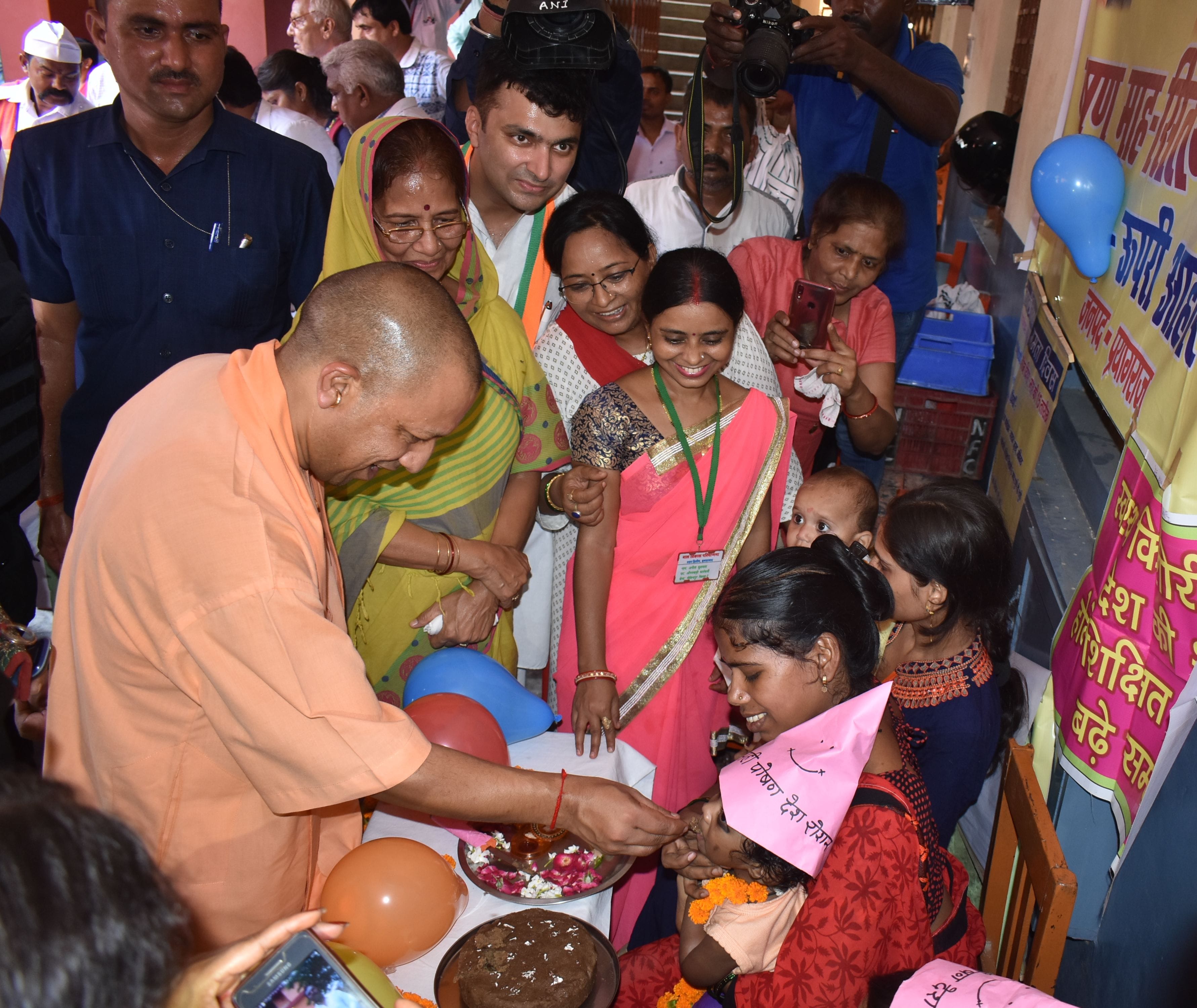 Prayagraj: Chief Minister Yogi assured flood victims to 'main hoon na'