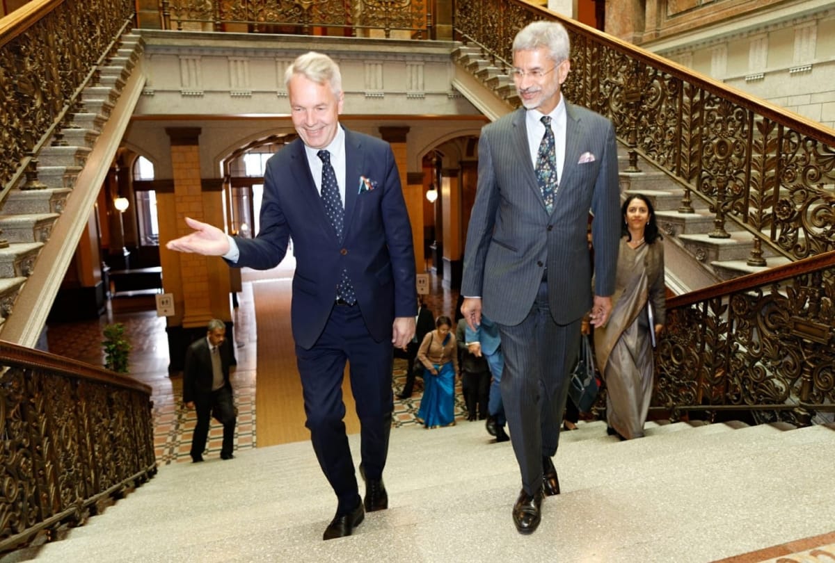 Foreign Minister S Jaishankar discusses terrorism and regional issues with Finland top leadership