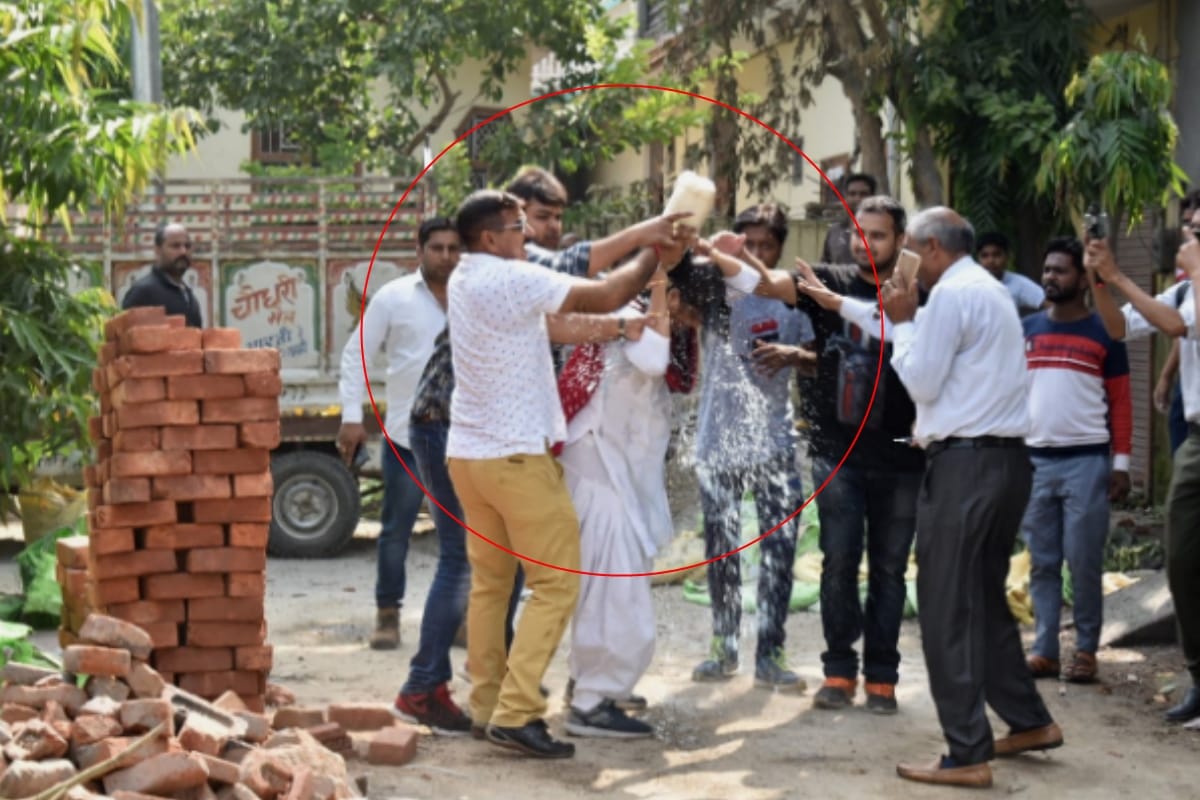 Two BJP officials were remove from post in case ruckus on MLA house at Saharanpur