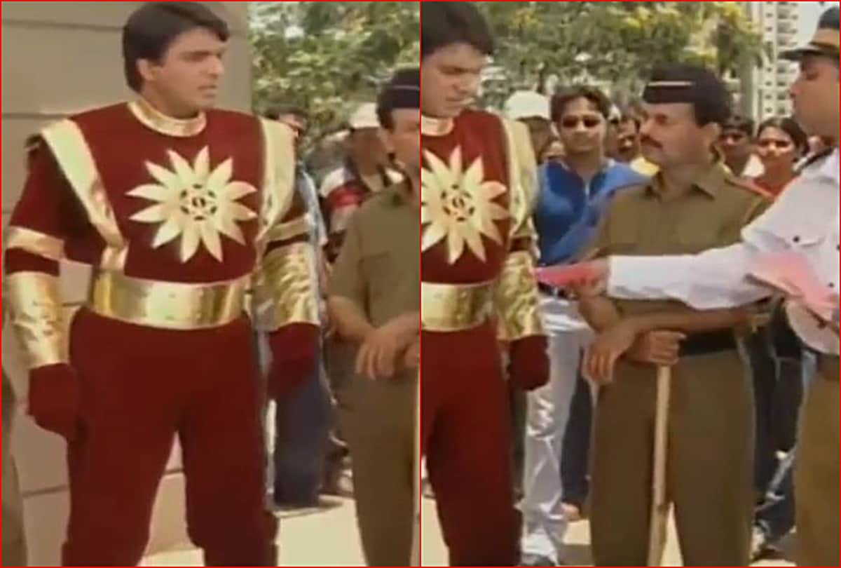 Funny Dubsmash traffic challan video of Shaktimaan after New Traffic Rules in India 2019