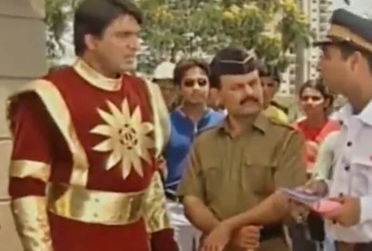 Funny Dubsmash traffic challan video of Shaktimaan after New Traffic Rules in India 2019