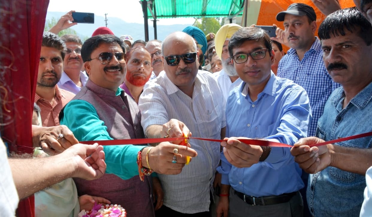 pumping station started in district hospital poonch