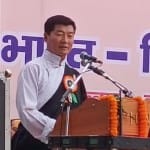 तिब्बत की निर्वासित सरकार के राष्ट्रपति लोबसंग सांगे