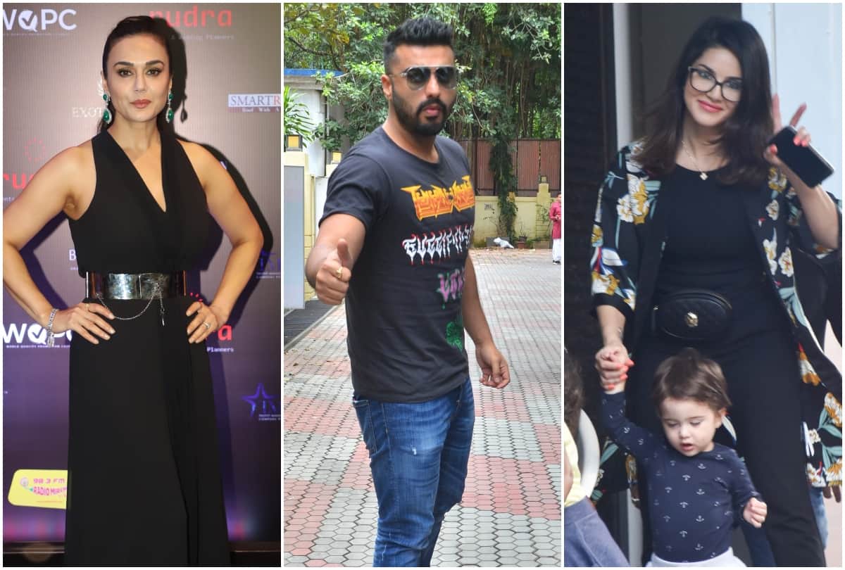 preity zinta arjun kapoor to sunny leone here bollywood celebrities spotted