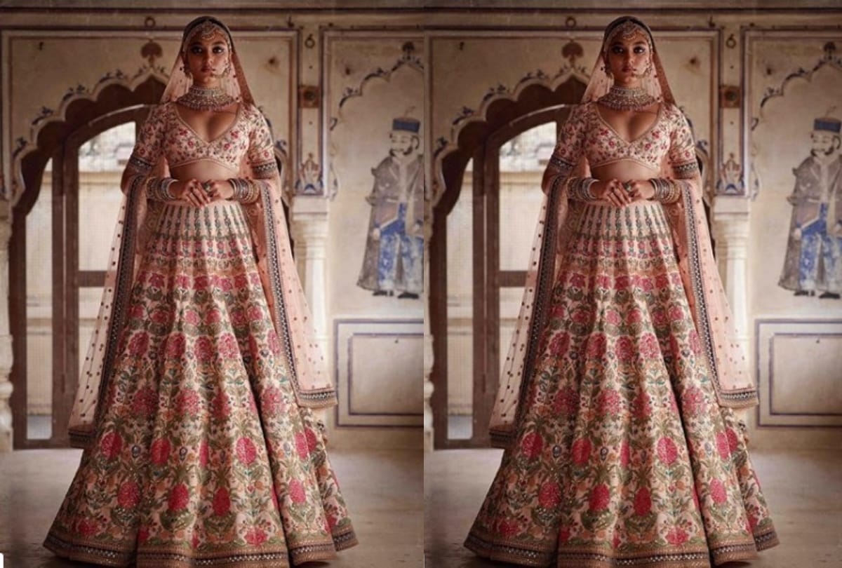 sabyasachi winter collection bridal lehenga and jewellery in trend