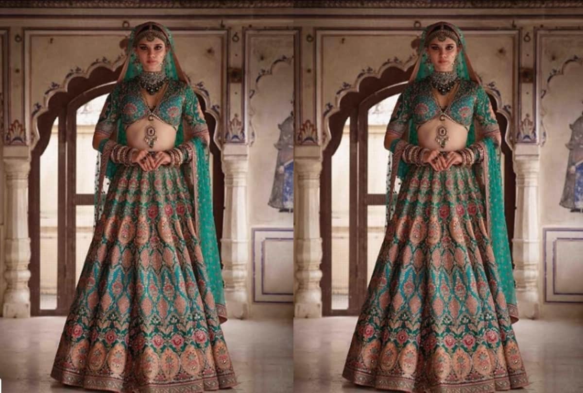 sabyasachi winter collection bridal lehenga and jewellery in trend