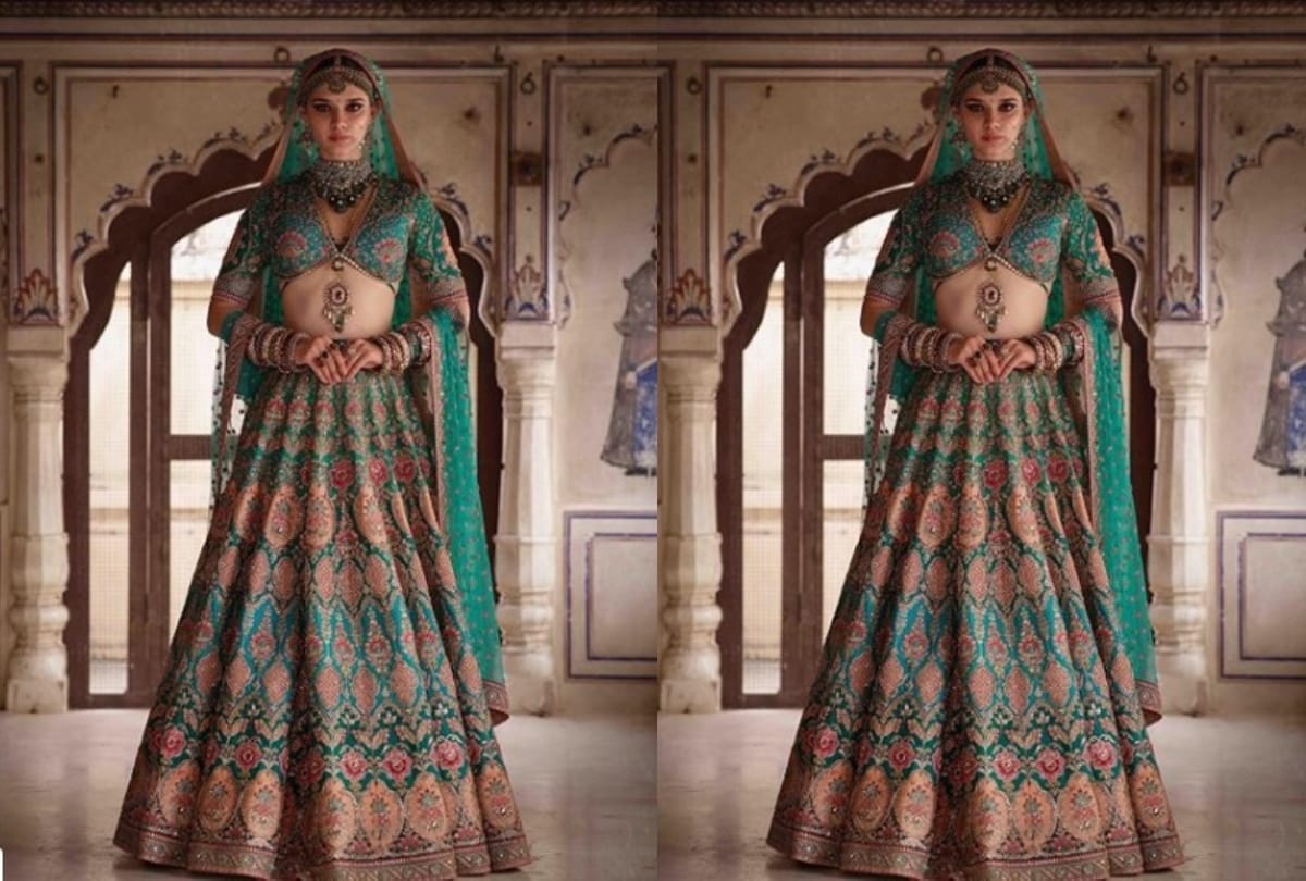 sabyasachi winter collection bridal lehenga and jewellery in trend