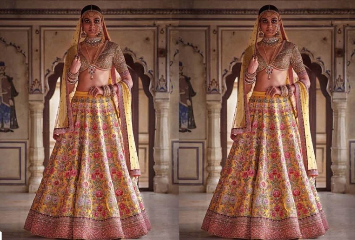 sabyasachi winter collection bridal lehenga and jewellery in trend