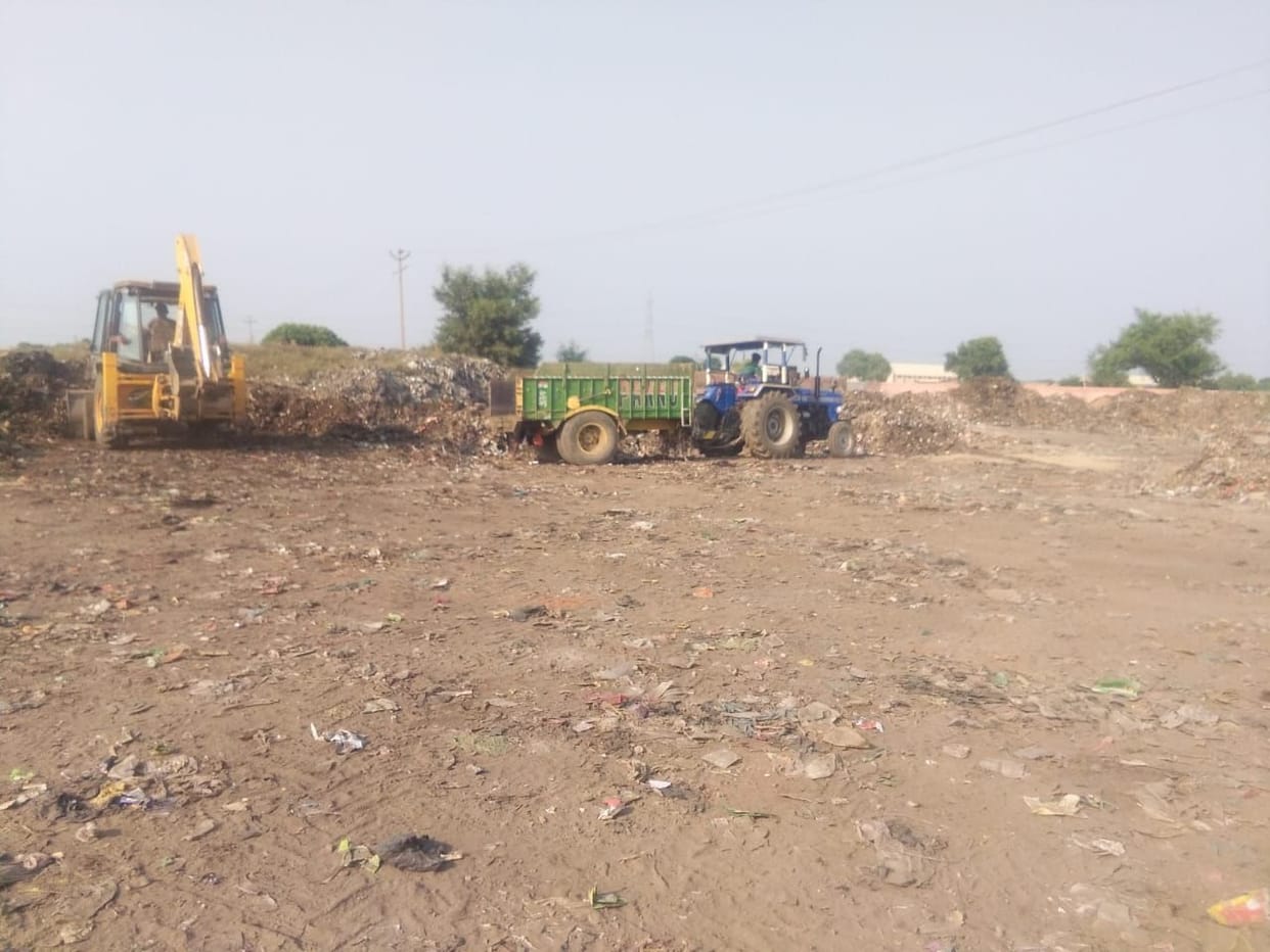 dumping yard, compost, fertilizer, municipal council, fatehabad
