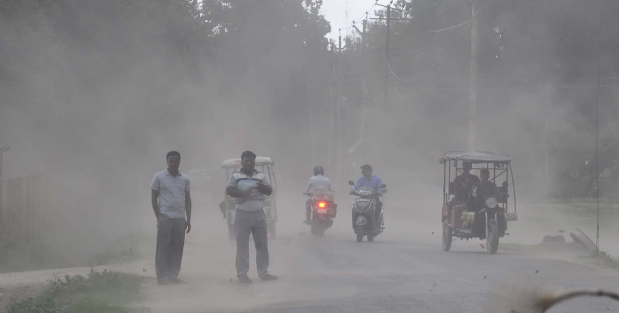 A 15-minute cyclone caused chaos, fallen trees