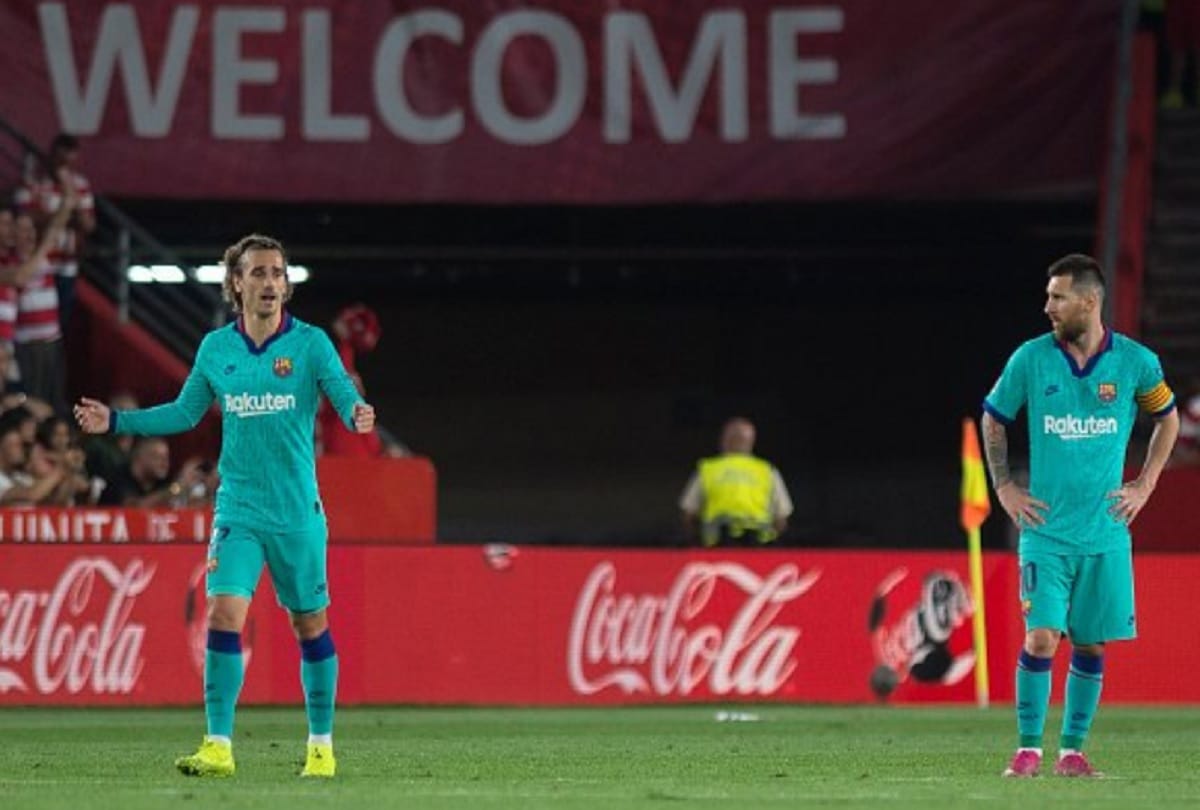 Lionel messi's Barcelona losses to granada in LaLiga match
